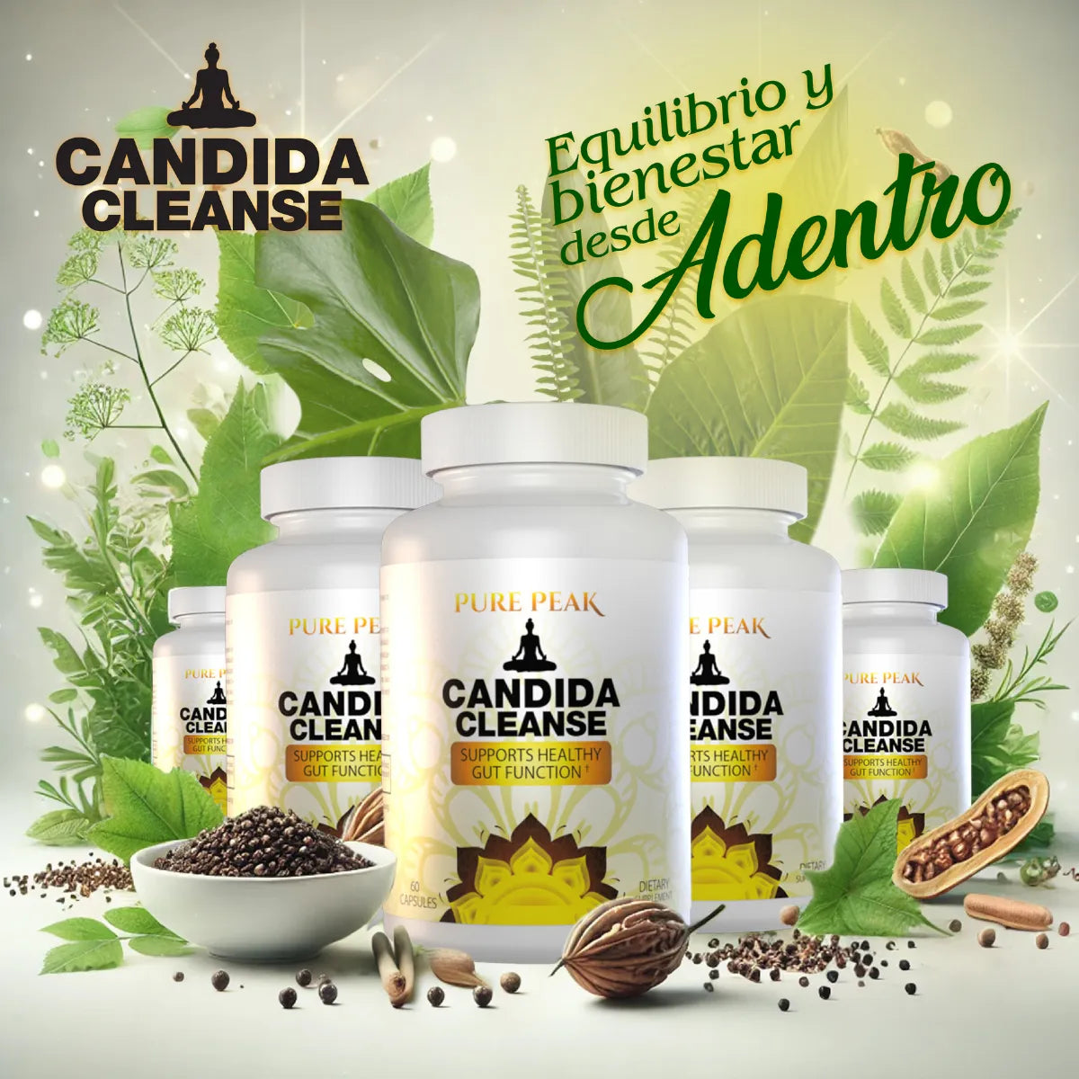 Super Oferta CandidaBalance  Reduce hinchazón y gases, mejorando la salud intestinal.